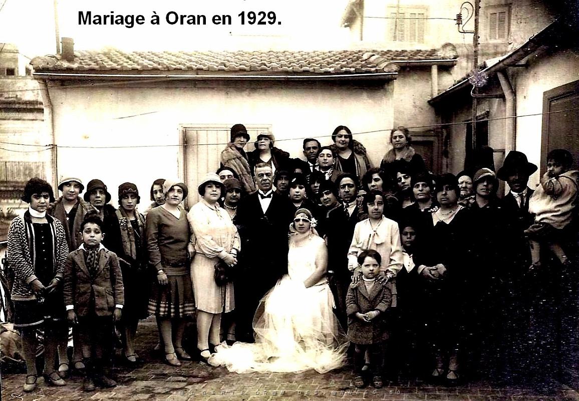263- Oran - Mariage - 1929.jpg